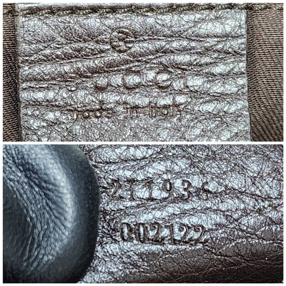 Gucci Beige GG Canvas Tote with Brown Trim and Green-Red Web - Picture 3 of 14